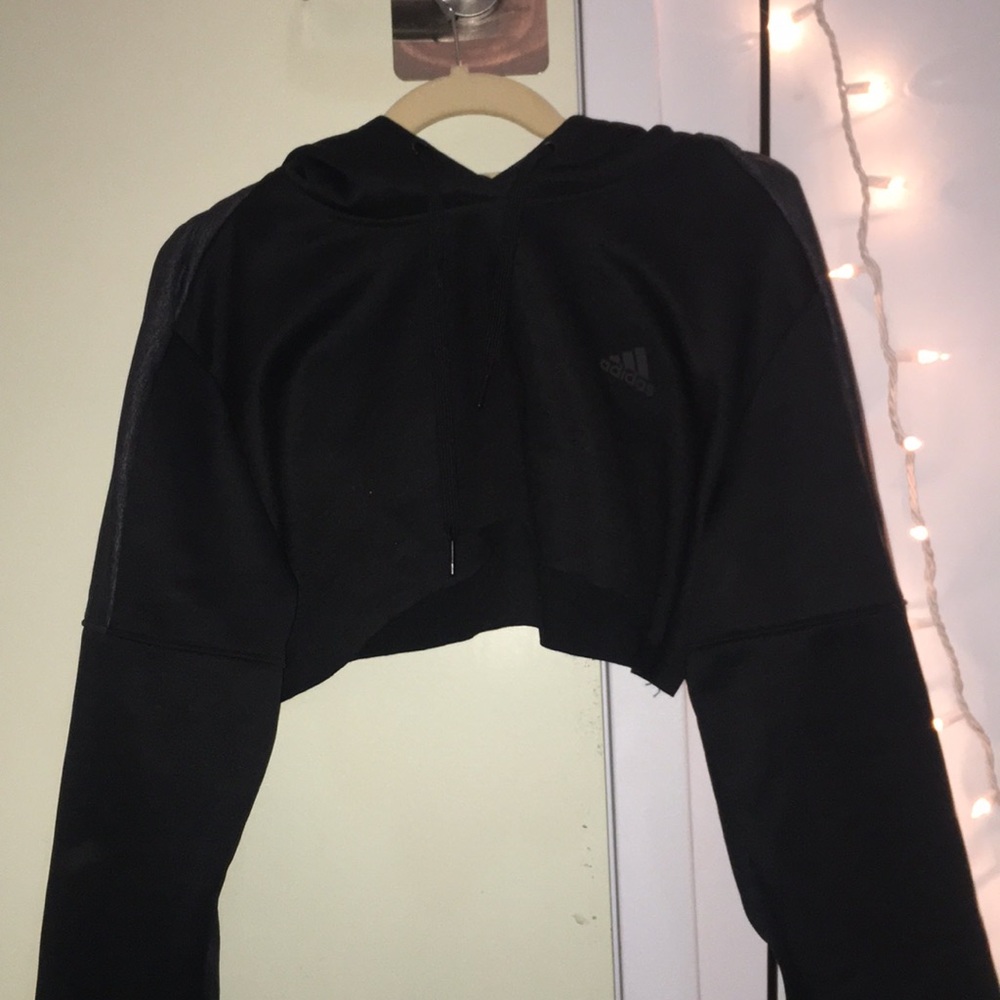 Adidas cropped sweatshirt